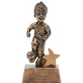 Junior Star Male Soccer Figurine - 6"